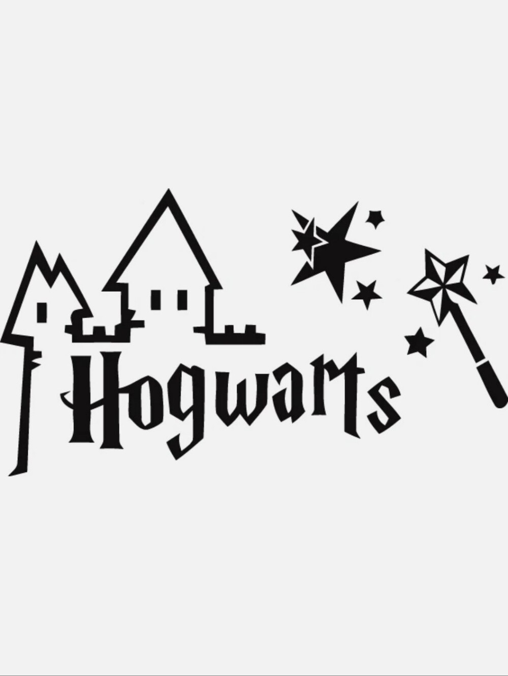 Harry Potter‎ Hogwarts School Castle Vinyl Auto Laptop Wall Art Decal Sticker